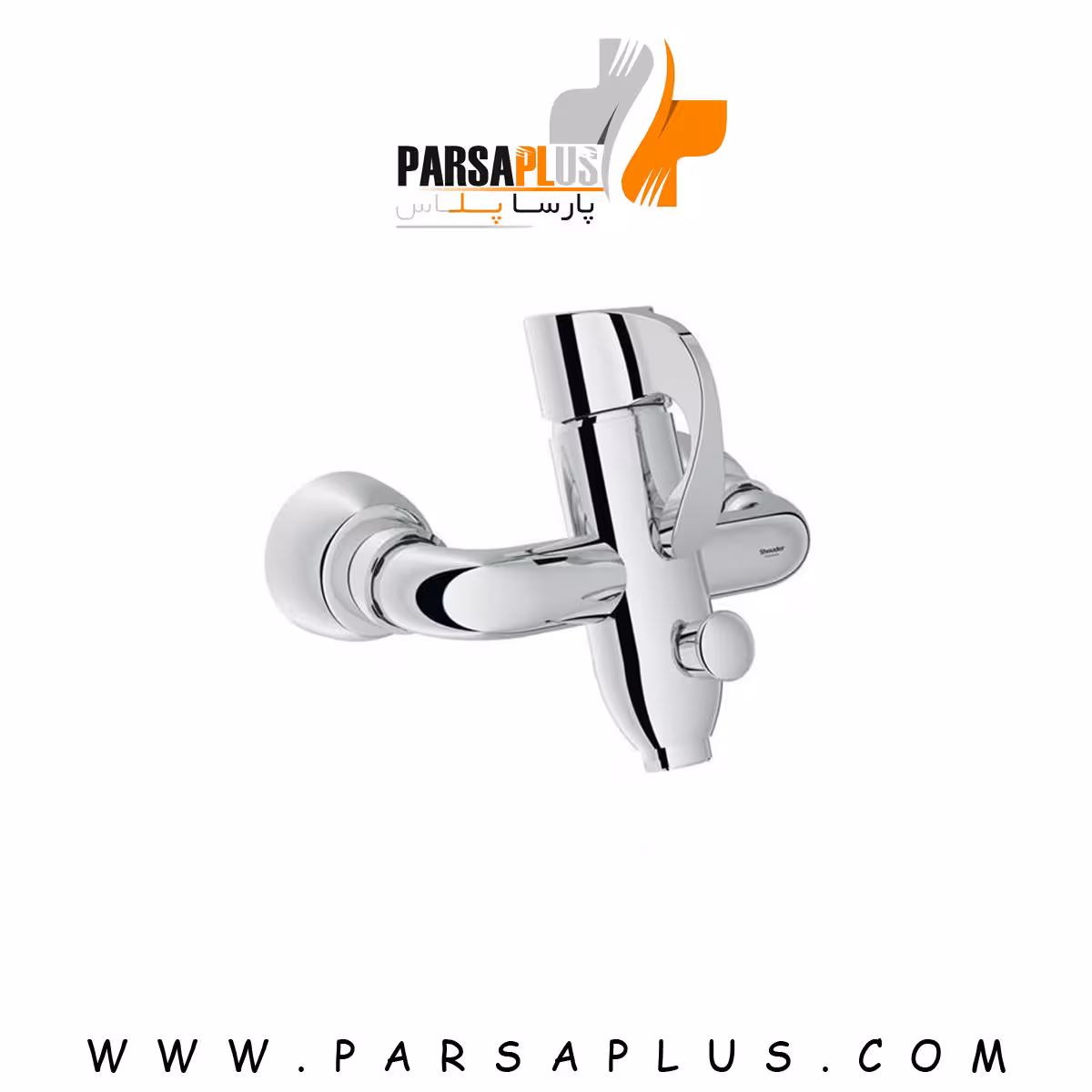 شیر حمام شودر مدل دانته کروم