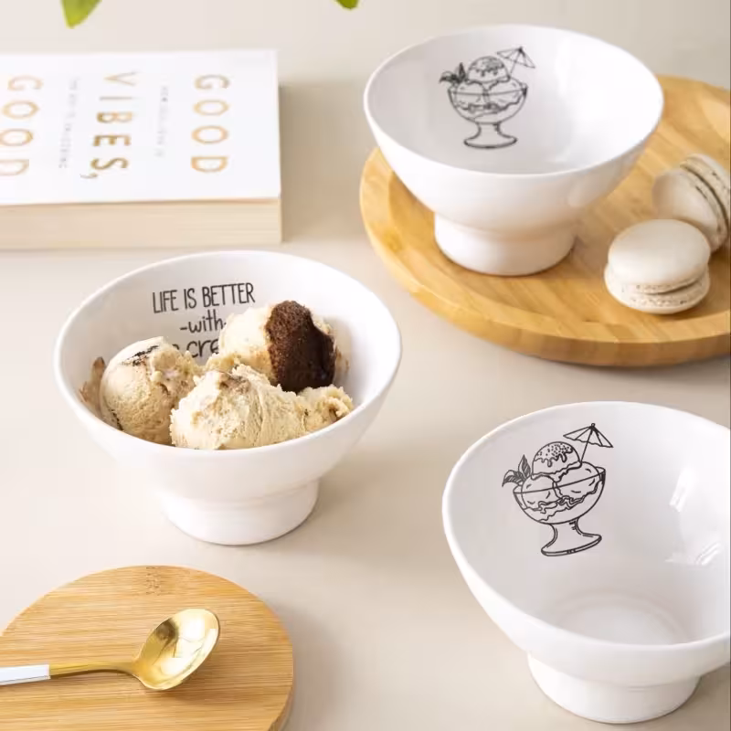 بستنی خوری سرامیکی تکست | amazonchi