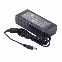 آداپتور 15 ولت 5 آمپر 15v/5a فیش استاندارد با ابعاد 5.5 در 2.5 میلی متر مناسب رینگ لایت