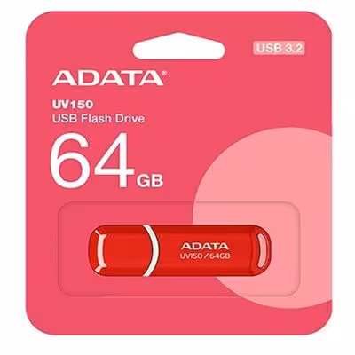 فلش مموری ای دیتا مدل uv150 ظرفیت 64 گیگابایت