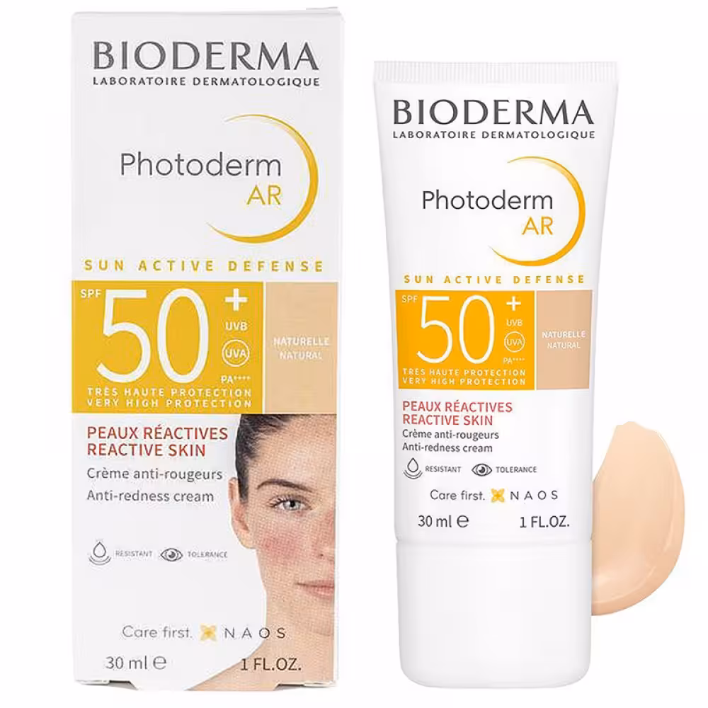 کرم ضد آفتاب رنگی فتودرم ای آر بایودرماBIODERMA PHOTODERM AR NATURAL COLOR