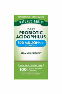 کپسول پروبیوتیک اسیدوفیلوس Nature's Truth - بسته 100 عددی