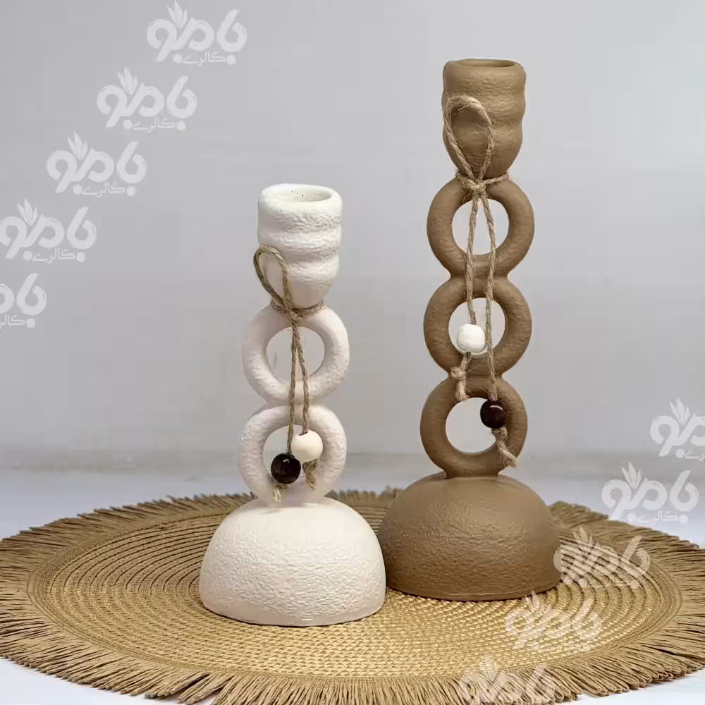 جاشمعی رزین حلقه 2سایز 19و25سانت کوچک