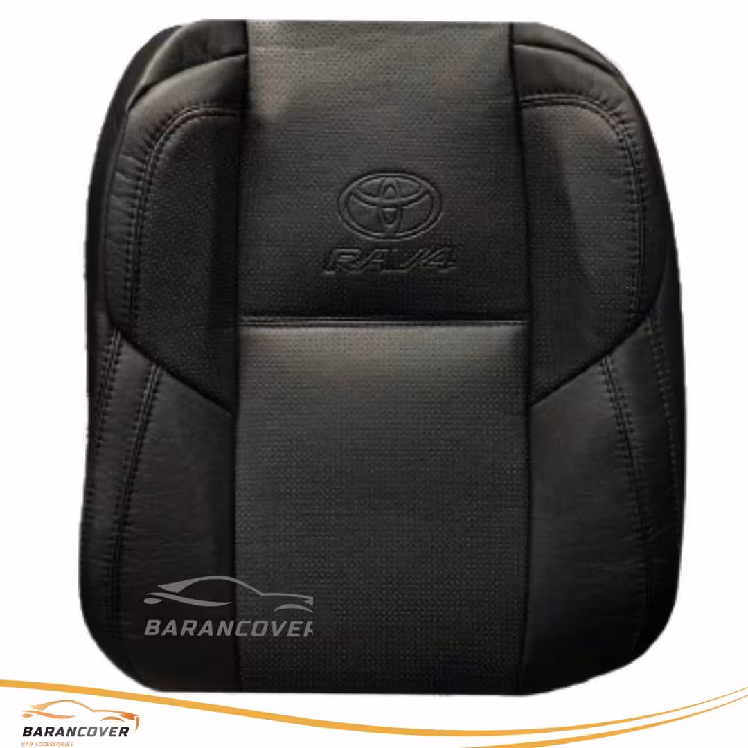 روکش صندلی تویوتا رافور RAV4 2013-2018 چرم رنگ مشکی