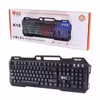 کیبورد سیمدار گیمی GOLD OSCAR-K18