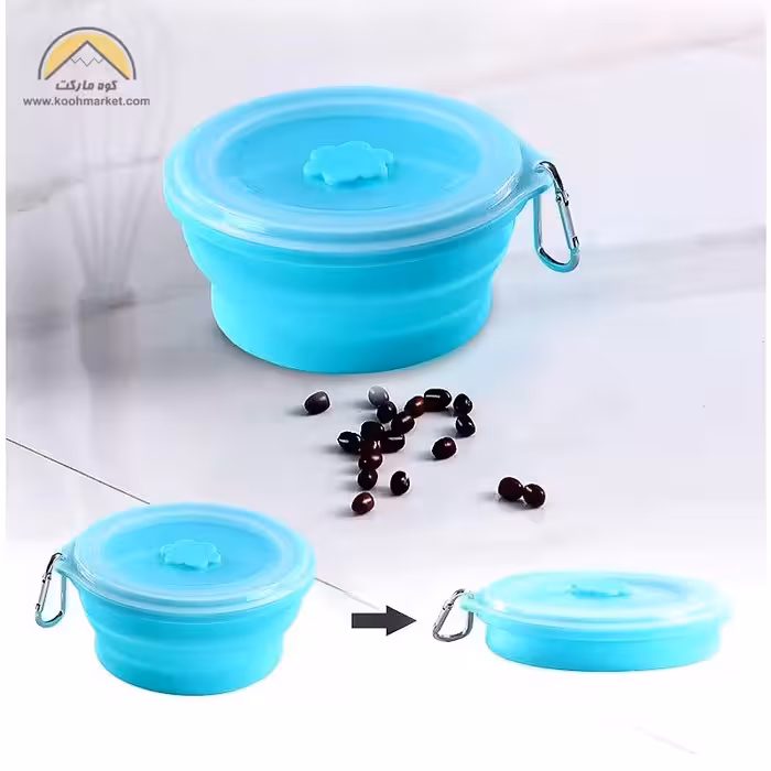 ظرف تاشو سیلیکونی مدل D100