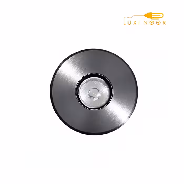 چراغ LED استخری و آب نما ضد آب توکار آفتابی فلت 3 وات شعاع کد B4A0158