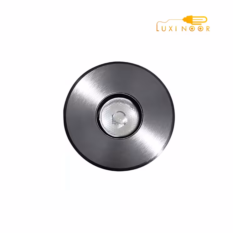 چراغ LED استخری و آب نما ضد آب توکار آفتابی فلت 3 وات شعاع کد B4A0158