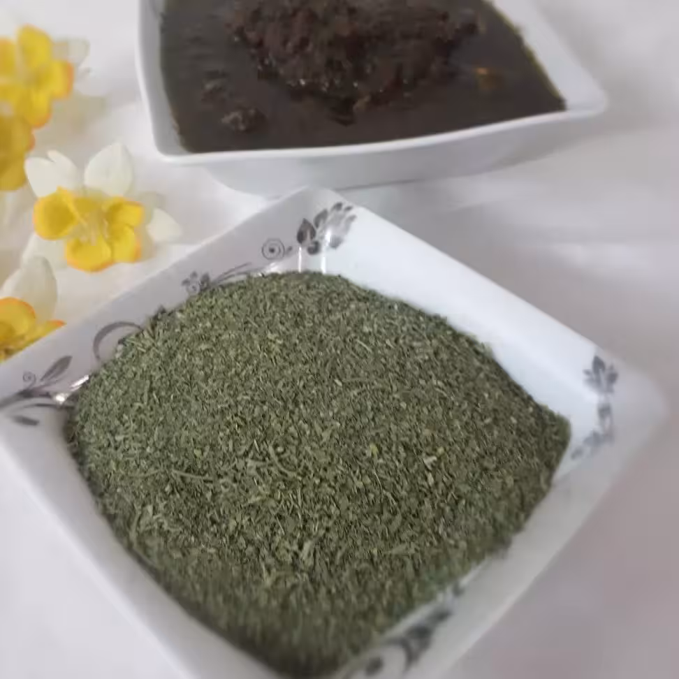 شنبلیله خشک شده وآسیاب شده. خانگی (50گرمی)