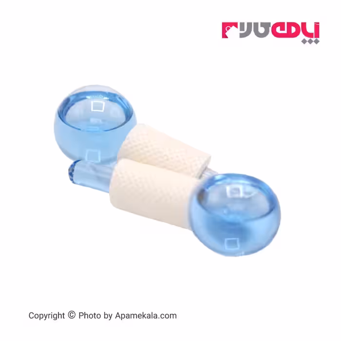 ماساژور صورت گوی یخی (آبی)