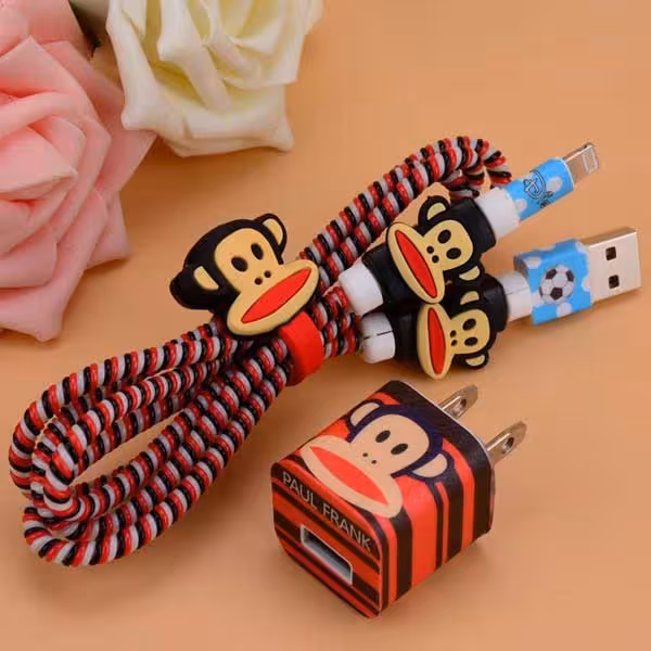 پک محافظ معمولی کابل شارژر میمون Monkey Usb Cable Protector
