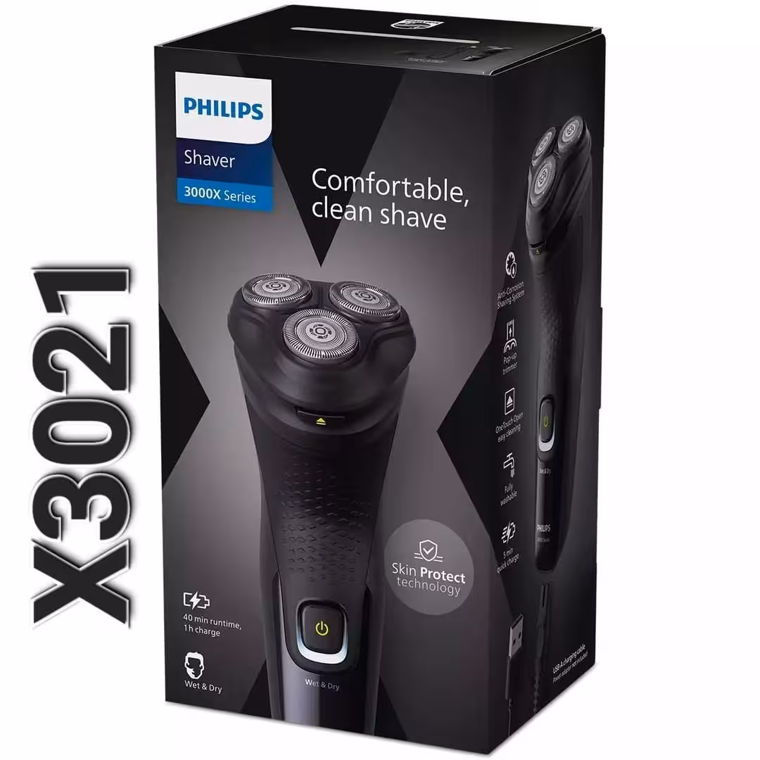 ماشین اصلاح سه تیغ فیلیپس مدل X3021