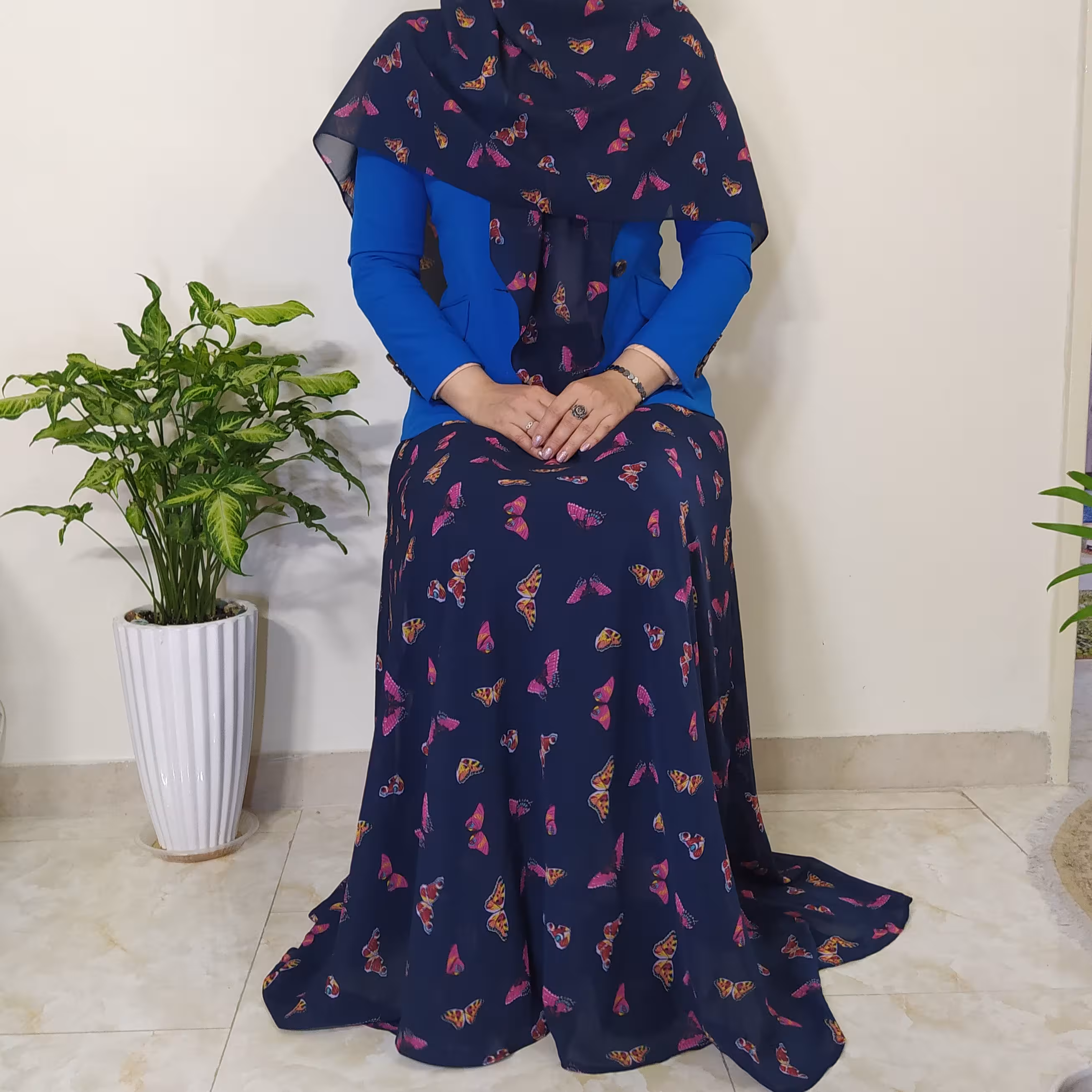 روسری پروانه ای یاس نبی