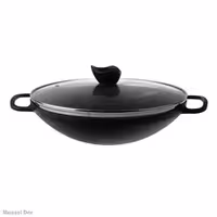 تابه چدن نالینو مدل WOK سایز 32