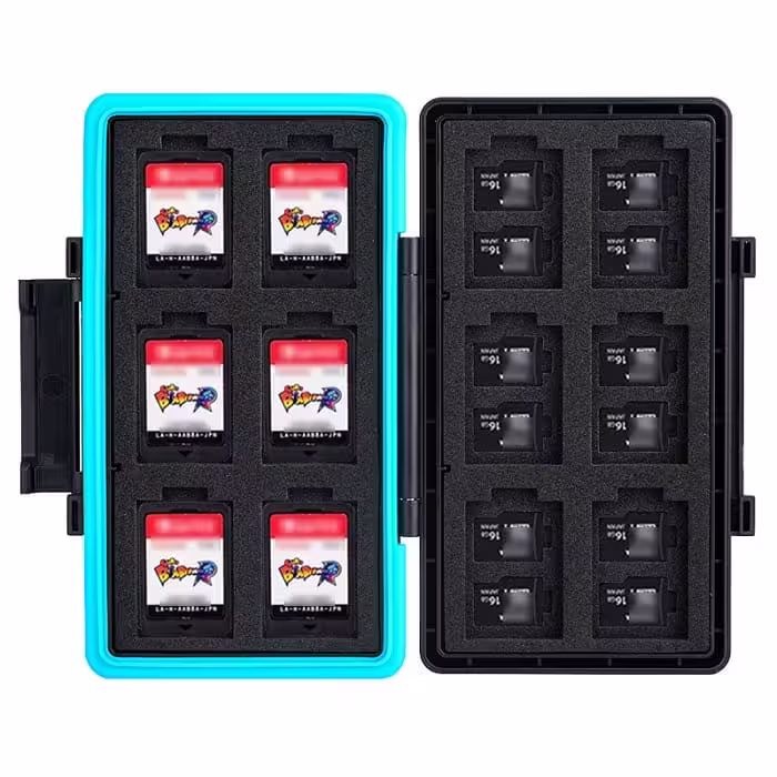 کیس محافظ کارت حافظه و نینتندو سوییچ جی جی سی مدل JCR-NSMSD36
