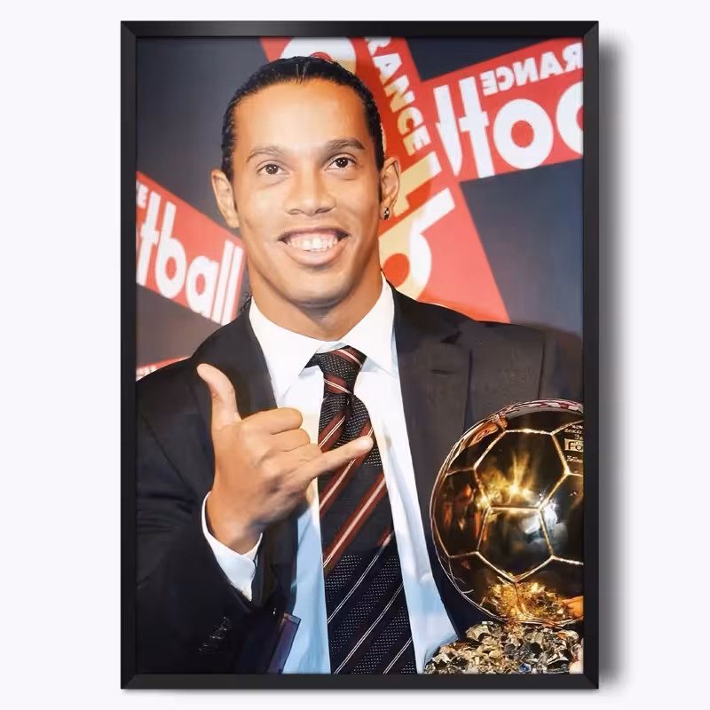 تابلو Ronaldinho Gaúcho(رونالدینیو) T36