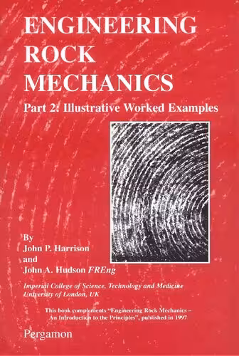 خرید و دانلود نسخه کامل کتاب Engineering Rock Mechanics: Part 2: Illustrative Worked Examples