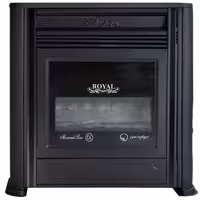 بخاری گازی 9000 مروارید سوز طرح شومینه رویال