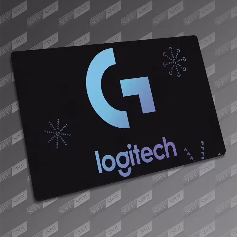 ماوس پد طرح Logitech Snow Logo MP-210