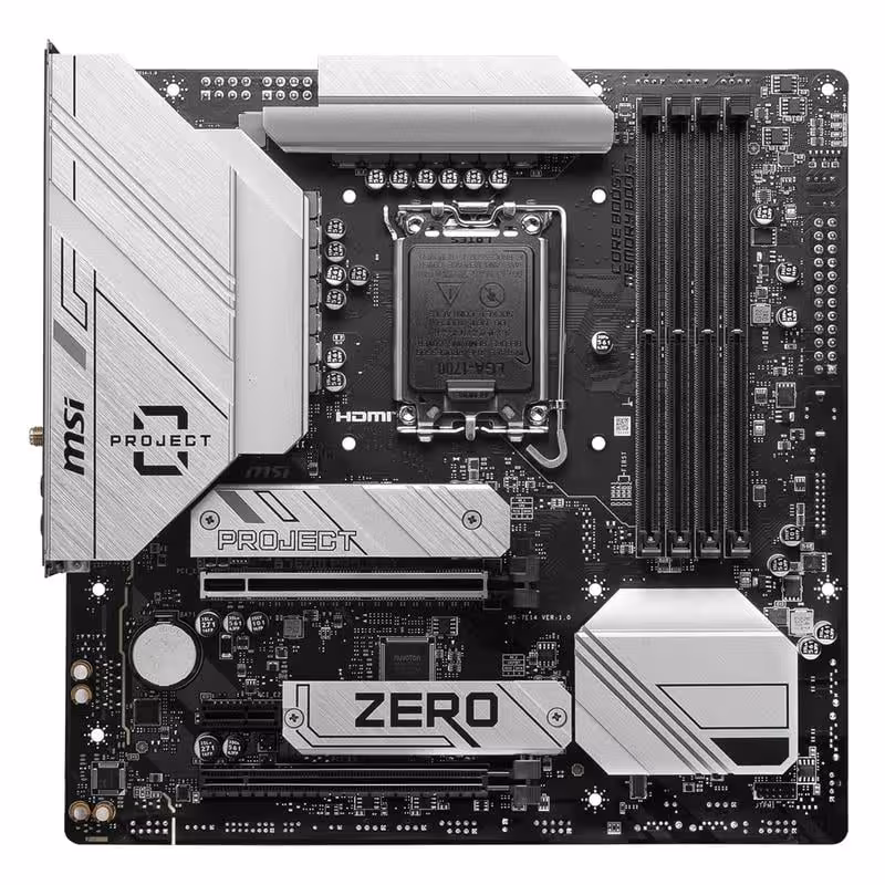 مادربرد ام اس آی مدل MSI B760M PROJECT ZERO