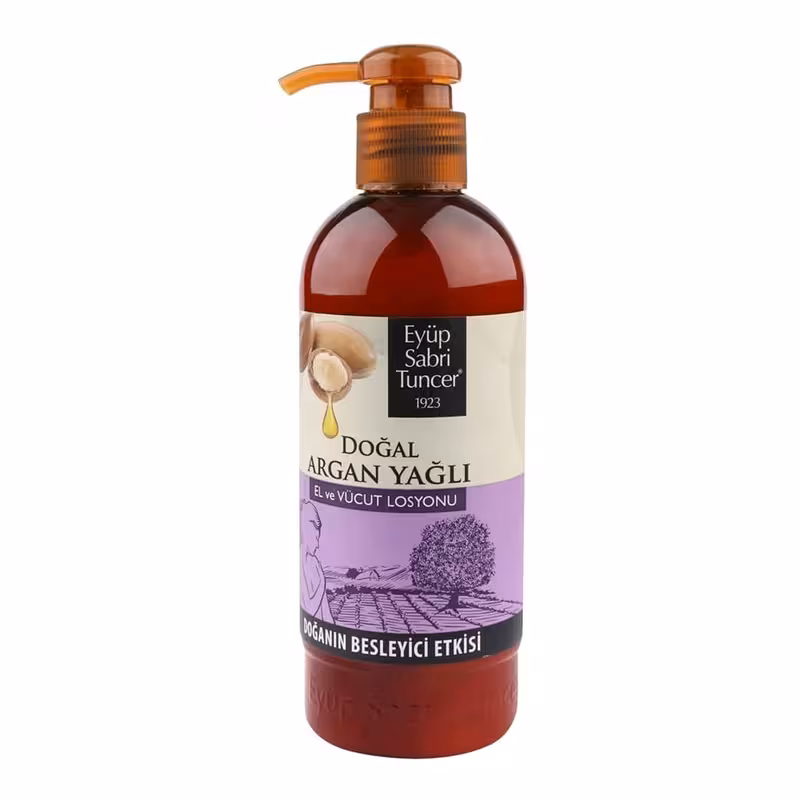 لوسیون دست و بدن ایوب صبری با عصاره روغن آرگان 250 میل Eyup sabri
