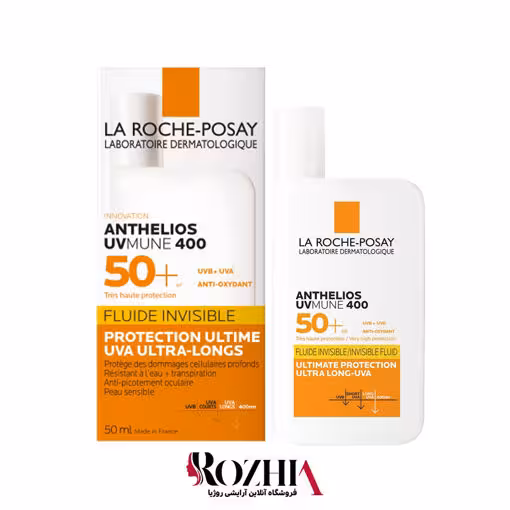 فلوئید ضد آفتاب بی رنگ  Anthelios UVMune 400 لاروش پوزای