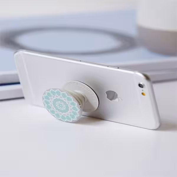 پاپ سوکت چاکراه سبزآبی Green chakra PopSocket