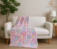 پتو یک نفره مسافرتی شبنما نغمه بهار