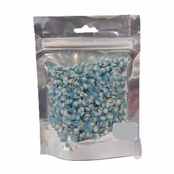 شکلات چیپسی سفید و آبی فرمند