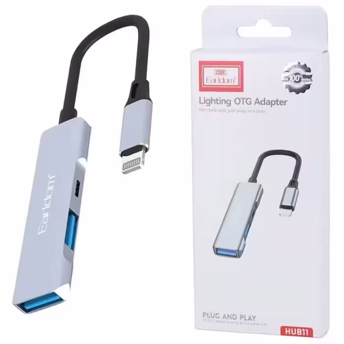 هاب 3 پورت Lightning ارلدام ET-HUB11
