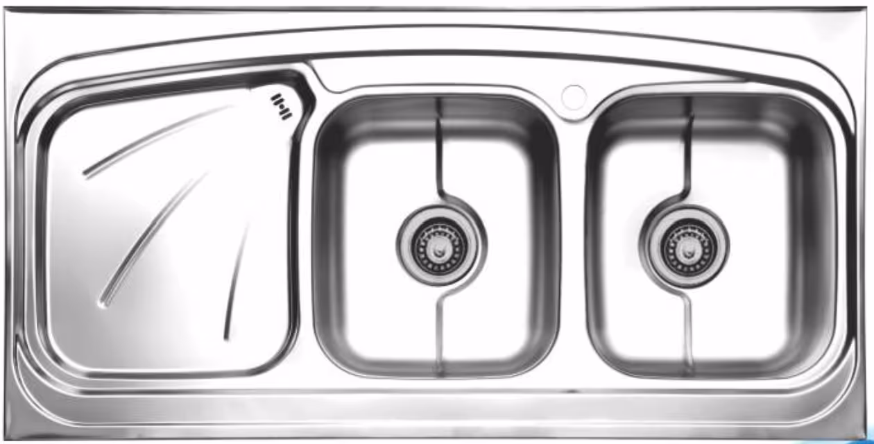 سینک فانتزی روکار کد SA21 سایز 60×120 عمق 19