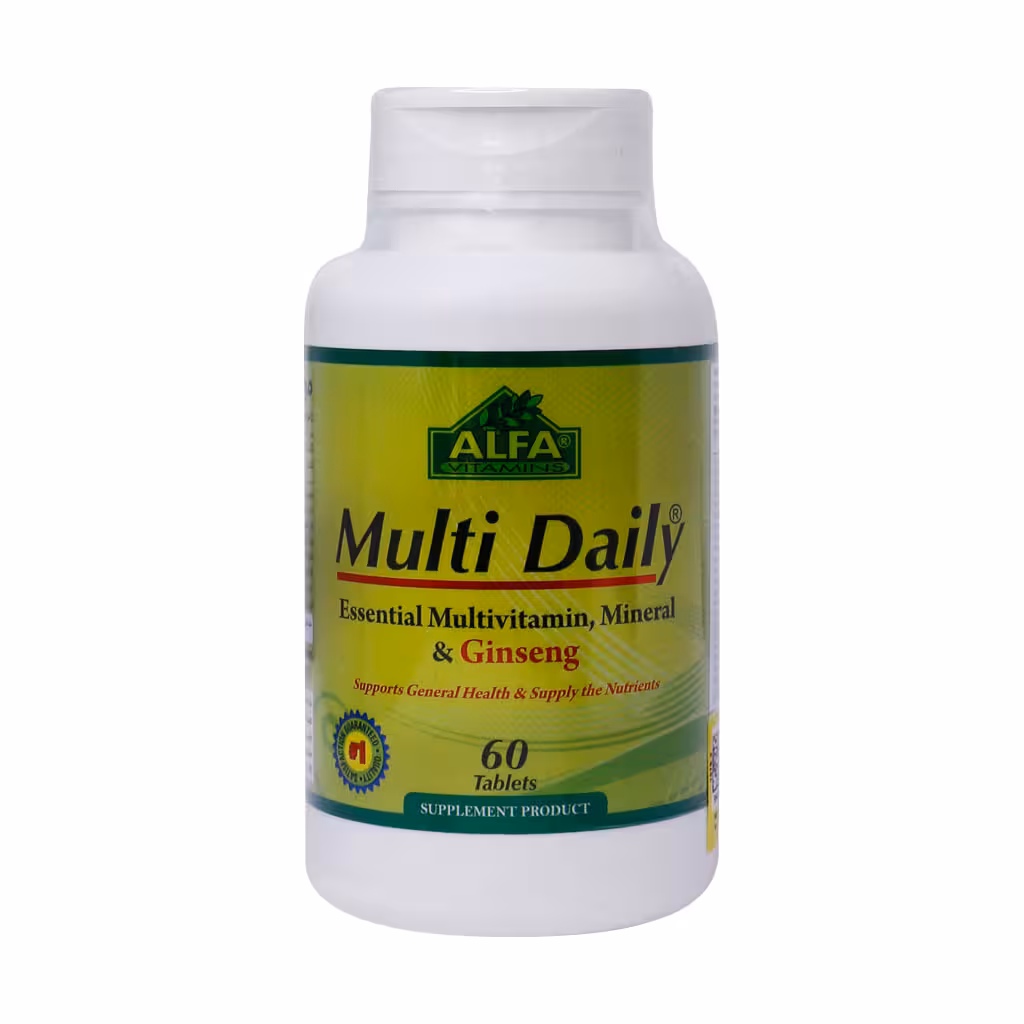 کپسول مولتی دیلی آلفا ویتامینز (60 عددی)