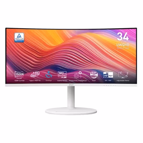 مانیتور 34 اینچ  ام اس آی | MSI Modern MD342CQPW