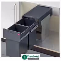سطل چند منظوره توکار متصل به کف هایلو کد 366610 جهت یونیت عرض 300mm فانتونی Q130