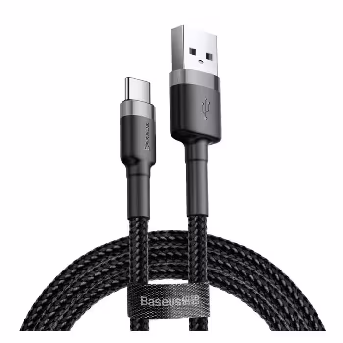 کابل تبدیل USB به USB-C باسئوس مدل CAFULE CATKLF-BG1 طول 1 متر