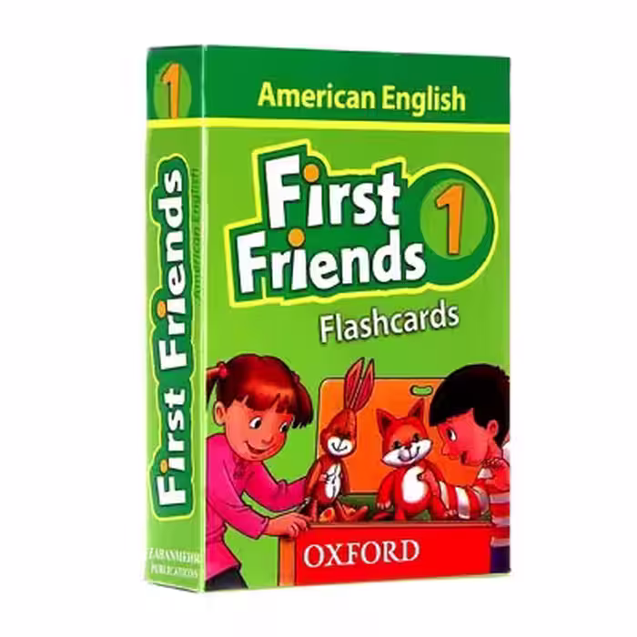 فلش کارت امریکن فرست فرندز 1 | فلش کارت انگلیسی American First Friends 1 Flash Cards