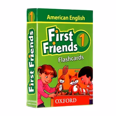فلش کارت امریکن فرست فرندز 1 | فلش کارت انگلیسی American First Friends 1 Flash Cards