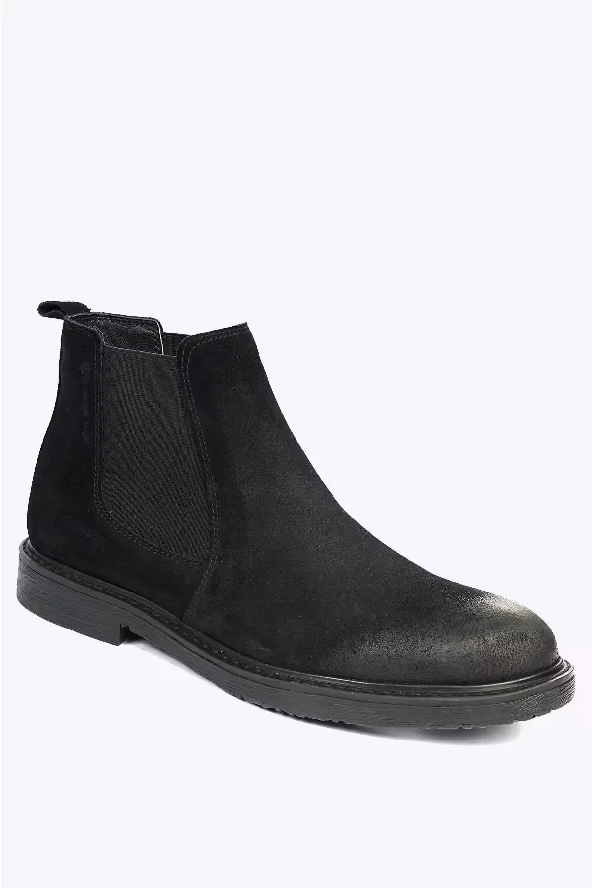 کفش چرم مشکی سوئیت مردانه برای فضای باز - 10882