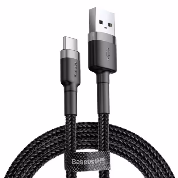 کابل تبدیل USB به USB-C باسئوس مدل CATKLF-CG1 Cafule طول 2 متر اصلی
