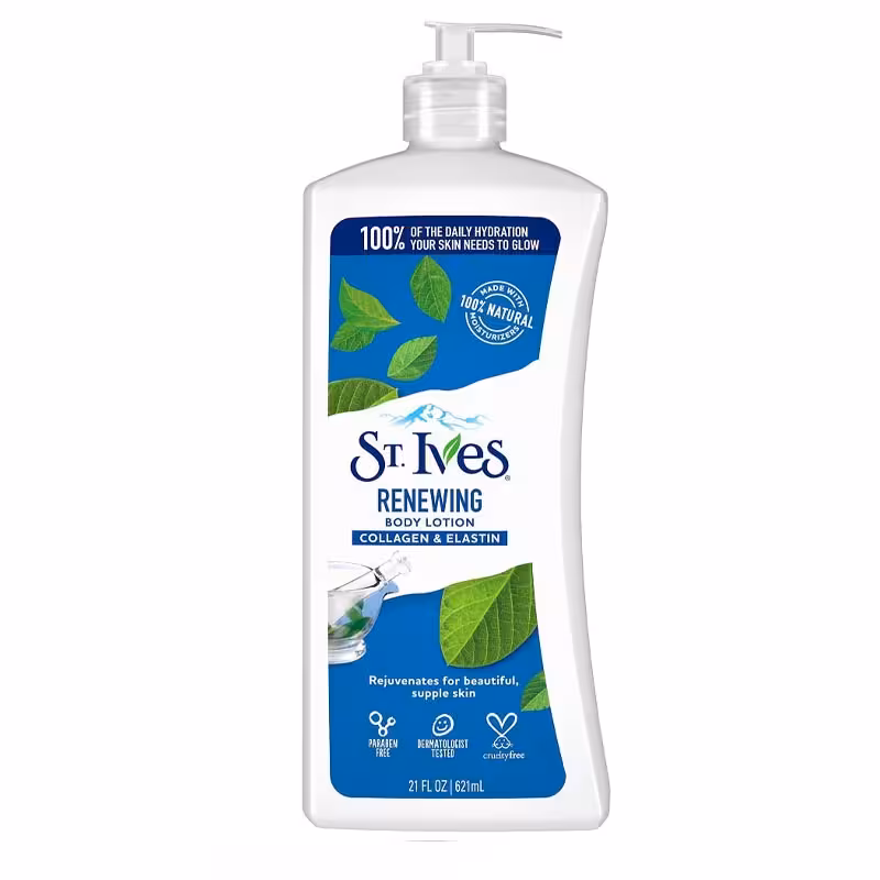لوسیون بدن سینت ایوز St. Ives مدل Renewing (کلاژن) حجم 621 میلی لیتر