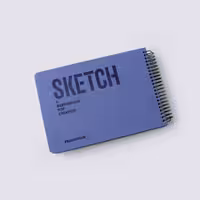 دفتر طراحی آ5 SKETCH یاسی پیل (PILL)