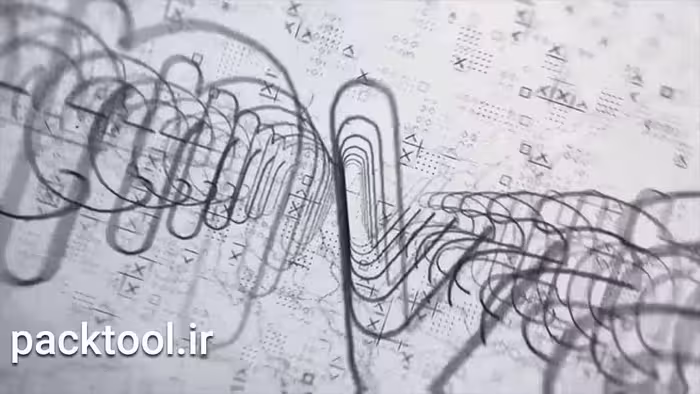 دانلود پروژه آماده پریمیر پرو زوم روی لوگو متنی Zoom Logo Text - پک تول