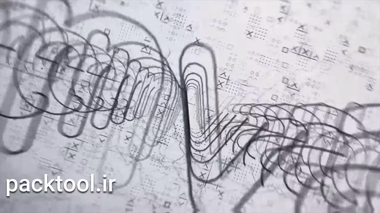 دانلود پروژه آماده پریمیر پرو زوم روی لوگو متنی Zoom Logo Text - پک تول