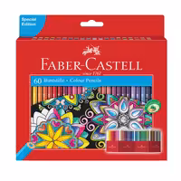 مداد رنگی 60 رنگ فابر کاستل مدل classic | چاوه