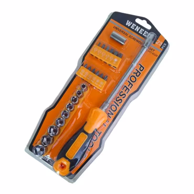 سری پیچ گوشتی وینید مدل WD-6028 بسته 23 عددی