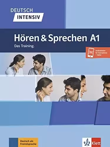 هوقن اند اشپقشن | کتاب آلمانی Deutsch Intensiv: Horen & Sprechen A1 Das Training