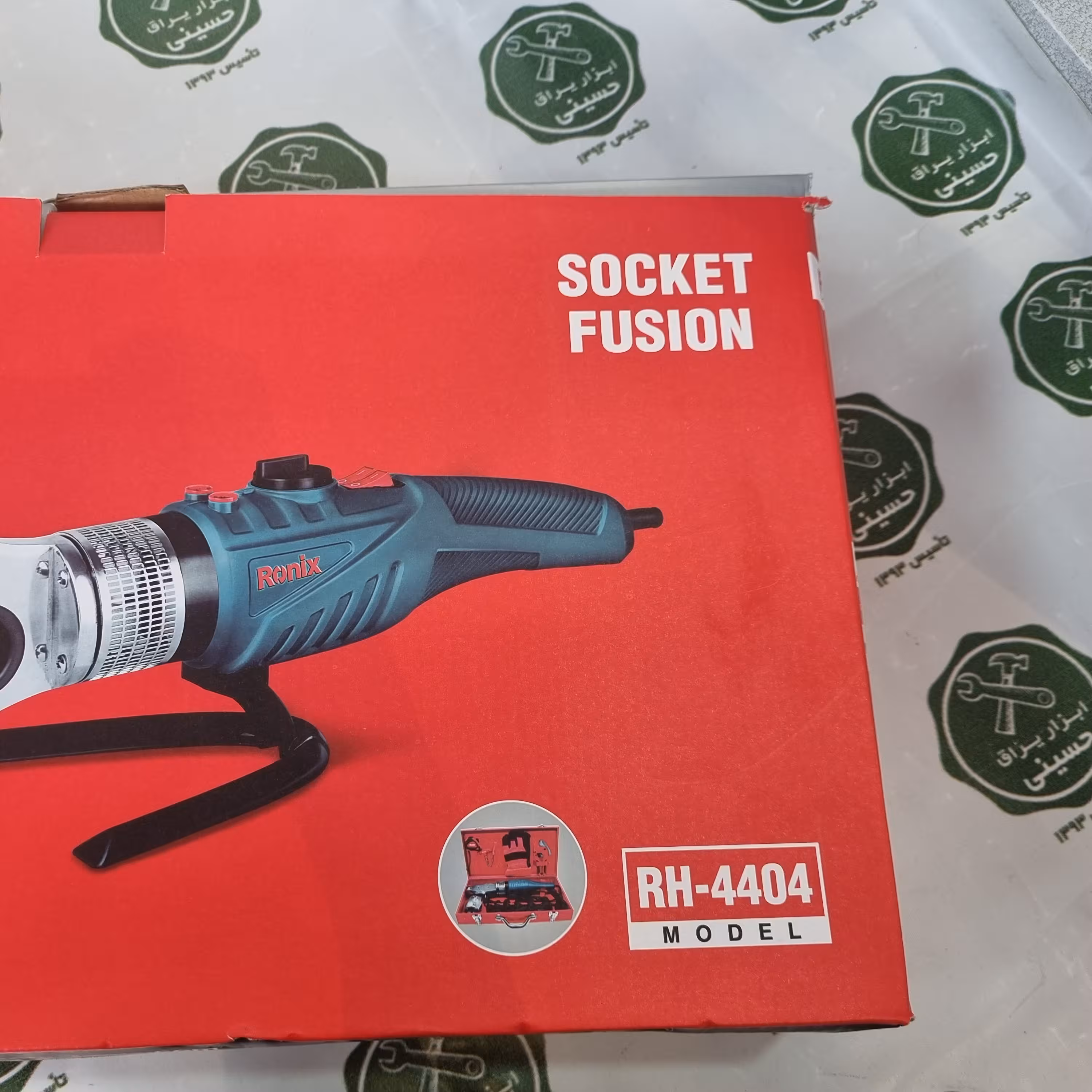 اتو لوله سبز رونیکس با متعلقات کامل مدل RH4404