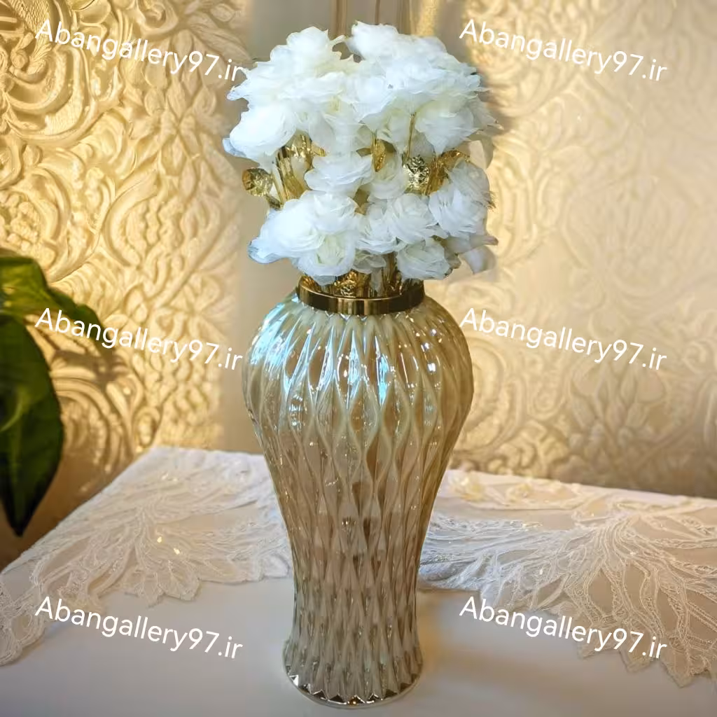 گلدان شیشه ای درجه1