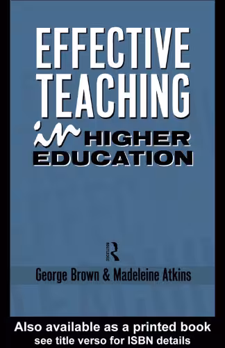 خرید و دانلود نسخه کامل کتاب Effective Teaching in Higher Education