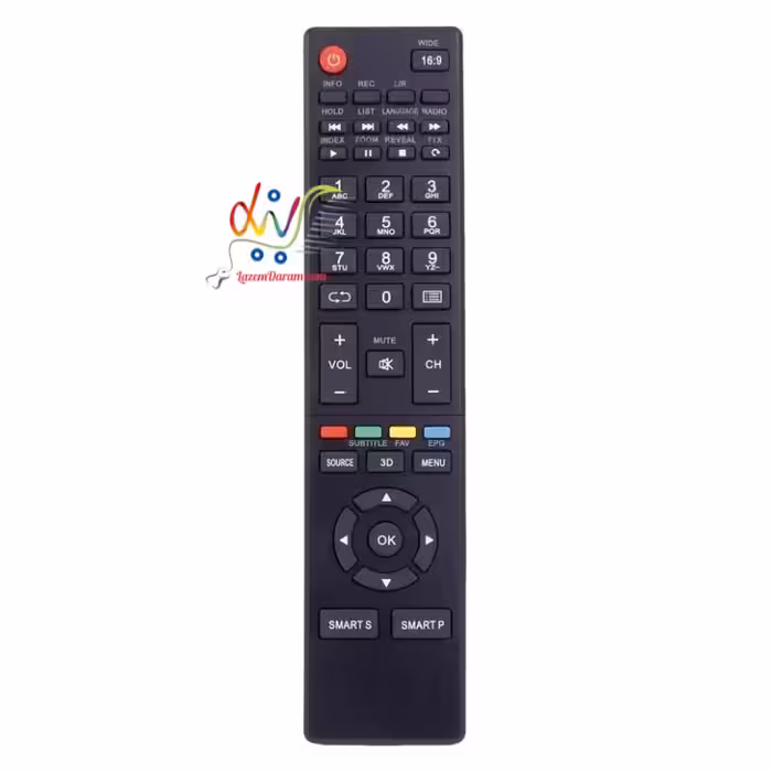 کنترل تلویزیون بلست تخت